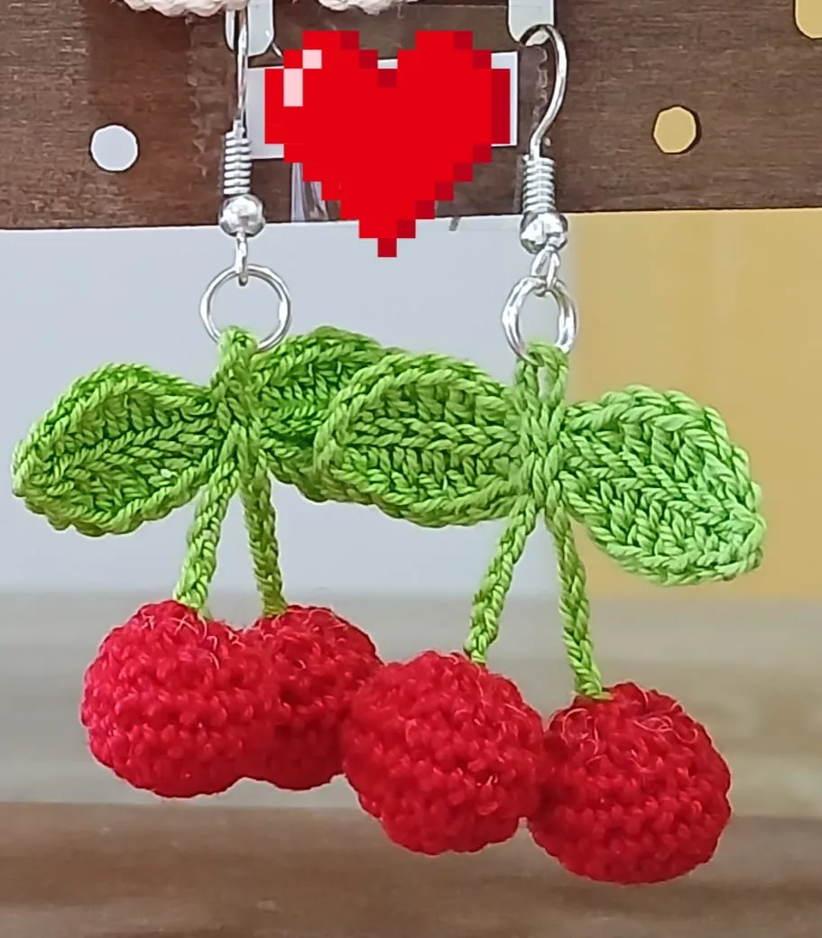 Brincos Cereja